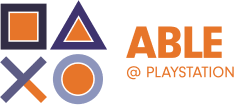 ABLE at PlayStation logo