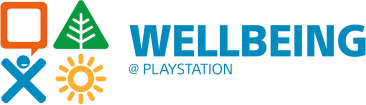 Wellbeing at PlayStation logo