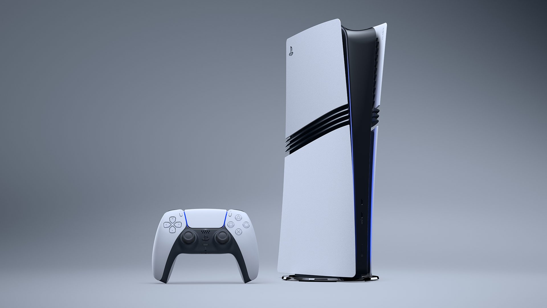 PlayStation 5 Pro with DualSense wireless controller