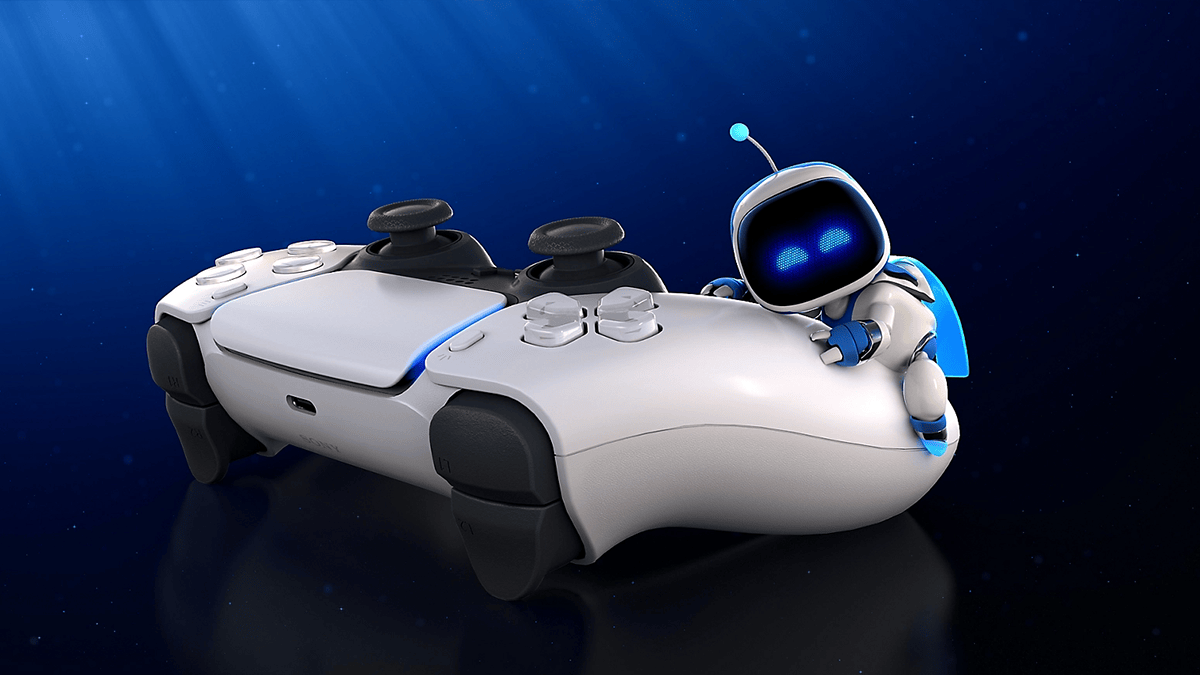 DualSense Controller and Astro Bot