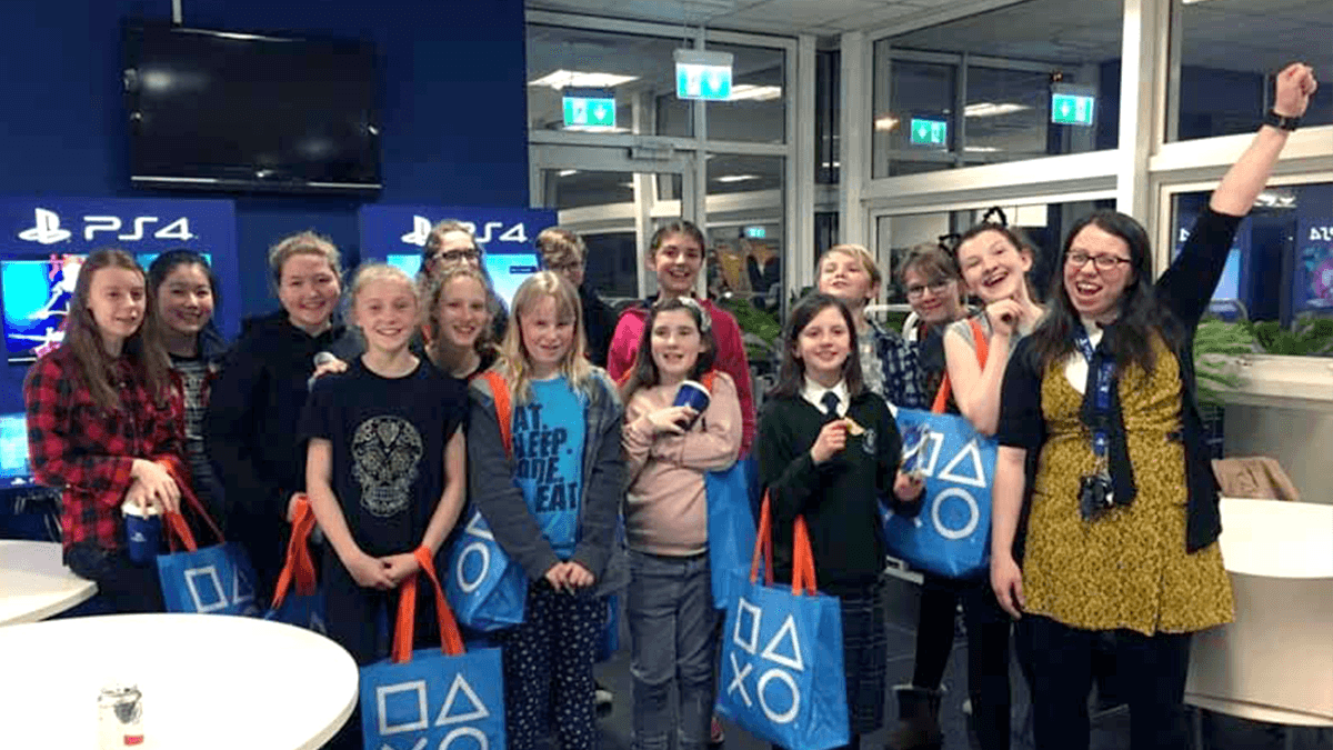 Group photo of InnovateHer participants