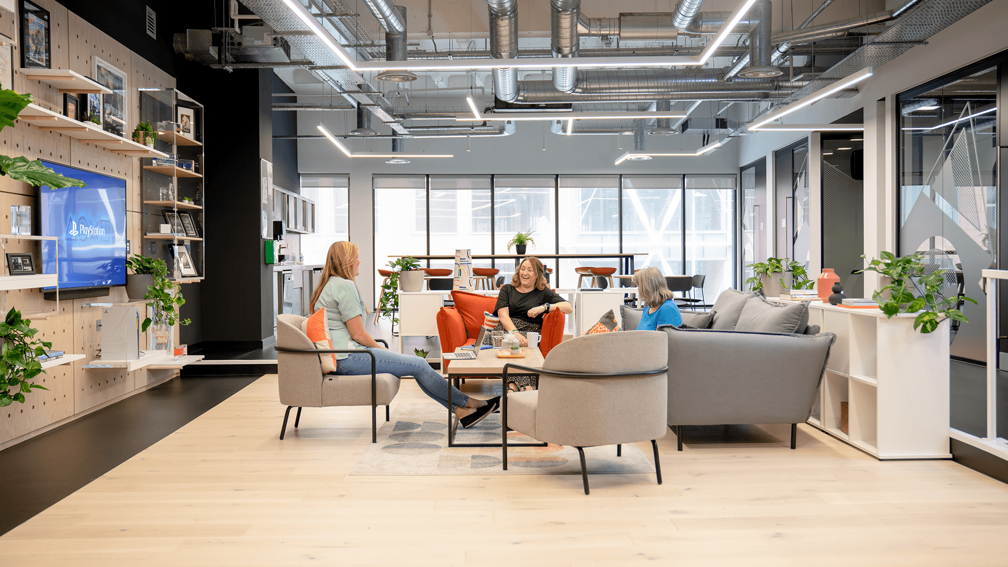 Sony Interactive office interior