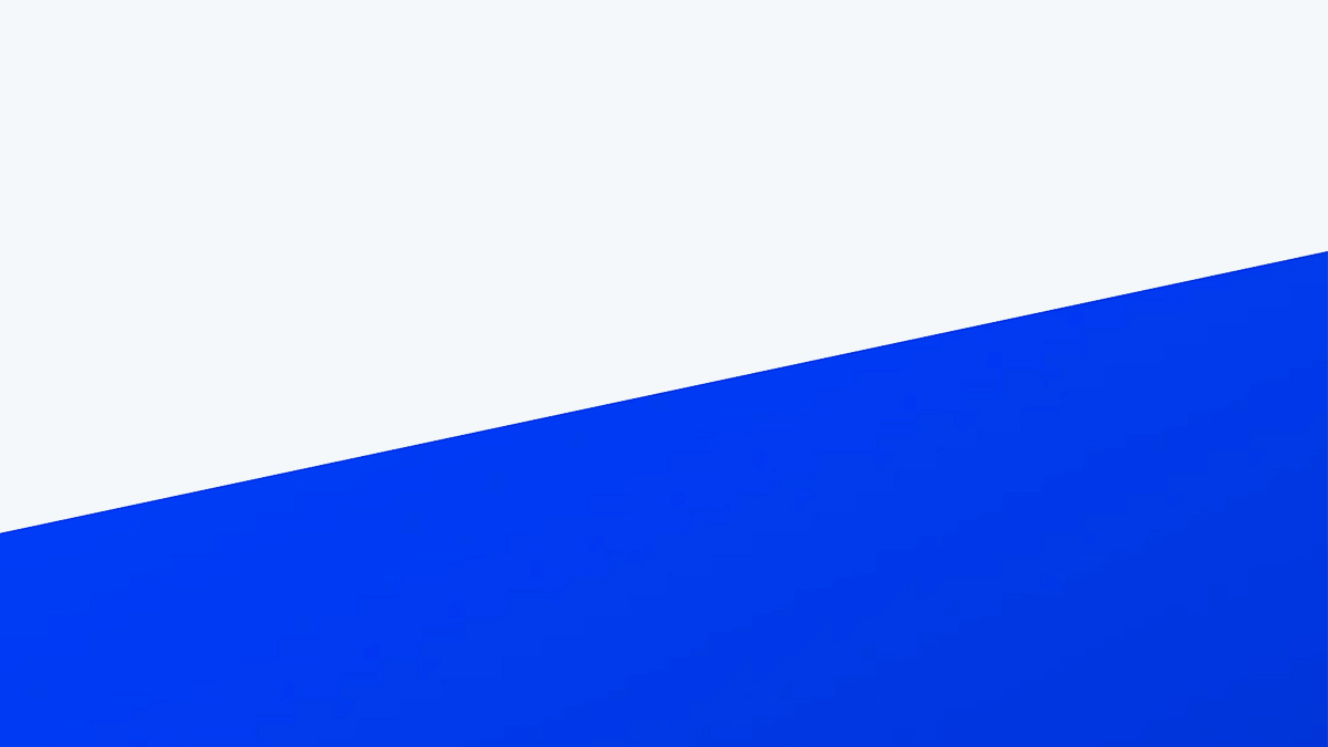 White and blue background