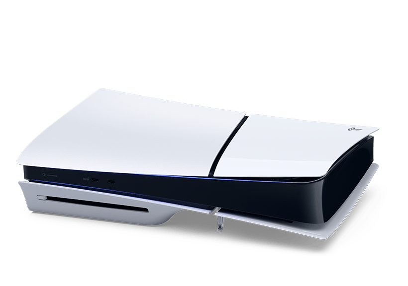 Horizontal PlayStation 5 console