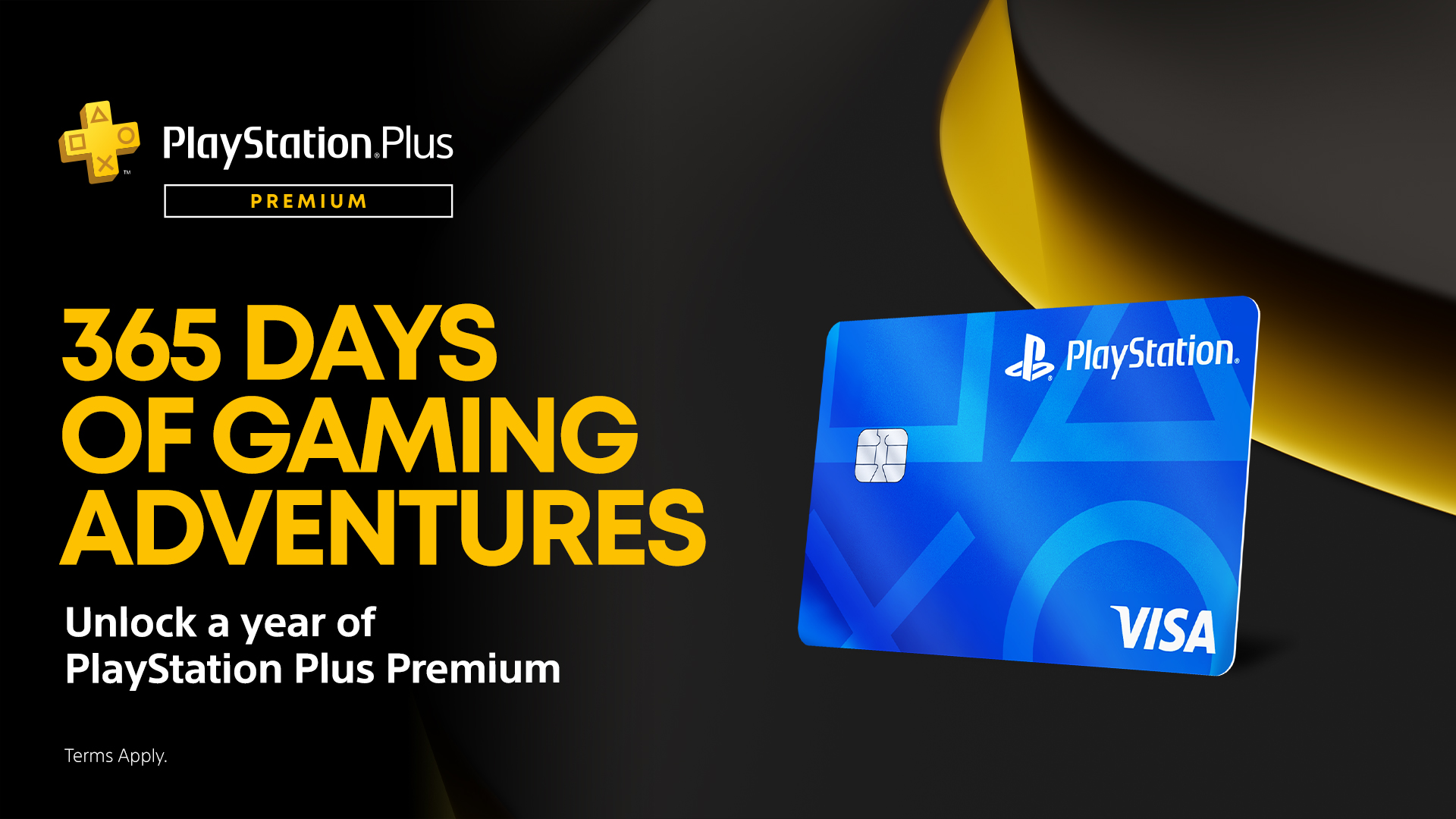 12 Months of PlayStation Plus available with PlayStation Visa Credit Card